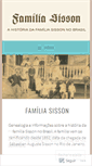Mobile Screenshot of familiasisson.wordpress.com