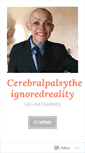 Mobile Screenshot of cerebralpalsytheignoredreality.wordpress.com