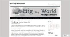 Desktop Screenshot of chicagoadoptions.wordpress.com