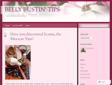 Tablet Screenshot of bellybuster.wordpress.com