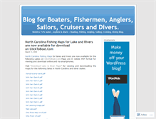 Tablet Screenshot of clicktoboat.wordpress.com