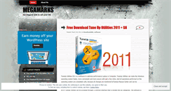 Desktop Screenshot of megamarks.wordpress.com