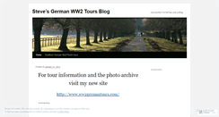 Desktop Screenshot of germanthirdreichtours.wordpress.com