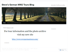 Tablet Screenshot of germanthirdreichtours.wordpress.com