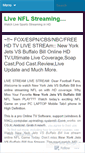 Mobile Screenshot of nfllivetvstream.wordpress.com