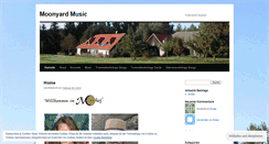 Desktop Screenshot of moonyardmusic.wordpress.com