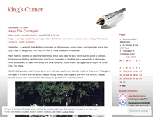 Tablet Screenshot of kingscorner.wordpress.com
