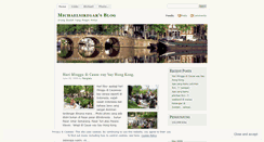 Desktop Screenshot of michaelsiregar.wordpress.com