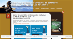Desktop Screenshot of pdirectores.wordpress.com