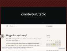 Tablet Screenshot of emotiveunstable.wordpress.com