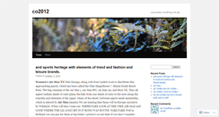 Desktop Screenshot of co2012.wordpress.com