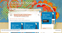 Desktop Screenshot of elegantsavage.wordpress.com