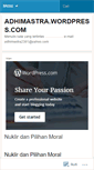 Mobile Screenshot of adhimastra.wordpress.com