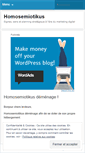 Mobile Screenshot of homosemiotikus.wordpress.com