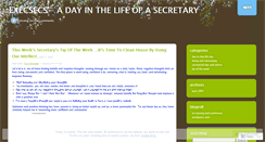 Desktop Screenshot of execsecs.wordpress.com