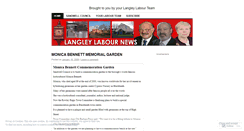 Desktop Screenshot of langleylabournews.wordpress.com