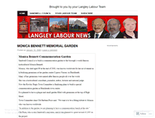 Tablet Screenshot of langleylabournews.wordpress.com