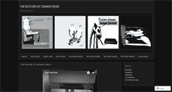 Desktop Screenshot of butcherofcommonsense.wordpress.com