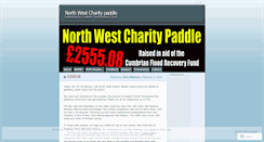 Desktop Screenshot of northwestcharitypaddle.wordpress.com