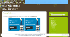 Desktop Screenshot of ediblewildplants.wordpress.com