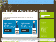 Tablet Screenshot of ediblewildplants.wordpress.com