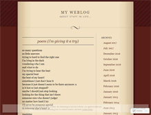 Tablet Screenshot of magigian.wordpress.com