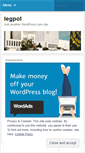 Mobile Screenshot of legpol.wordpress.com