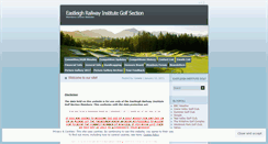 Desktop Screenshot of eastleighrailwayinstitutegolfsection.wordpress.com