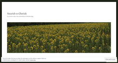 Desktop Screenshot of nourishncherish.wordpress.com