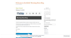 Desktop Screenshot of klrc.wordpress.com