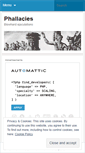 Mobile Screenshot of phallacies.wordpress.com