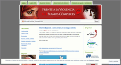 Desktop Screenshot of frentealaviolencianoseamoscomplices.wordpress.com