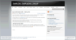 Desktop Screenshot of familiechat.wordpress.com