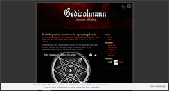 Desktop Screenshot of gedwolmann.wordpress.com