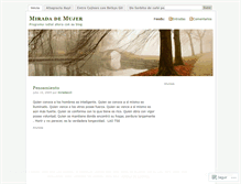 Tablet Screenshot of miradas10.wordpress.com