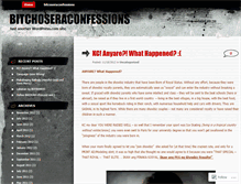 Tablet Screenshot of bitchoseraconfessions.wordpress.com