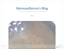 Tablet Screenshot of marwanharraz.wordpress.com