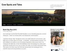 Tablet Screenshot of cowspotsandtales.wordpress.com