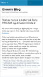 Mobile Screenshot of glennkvelland.wordpress.com