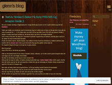 Tablet Screenshot of glennkvelland.wordpress.com