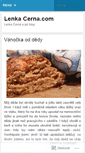 Mobile Screenshot of lenkacerna.wordpress.com