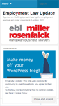 Mobile Screenshot of employmentlawupdate.wordpress.com