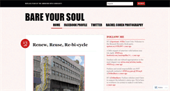 Desktop Screenshot of bareyoursoul.wordpress.com