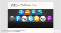 Desktop Screenshot of lamscomm.wordpress.com
