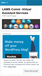 Mobile Screenshot of lamscomm.wordpress.com