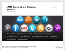 Tablet Screenshot of lamscomm.wordpress.com