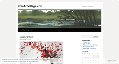 Desktop Screenshot of indiaartvillage.wordpress.com