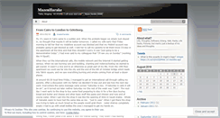 Desktop Screenshot of mazenharake.wordpress.com