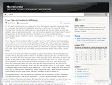 Tablet Screenshot of mazenharake.wordpress.com