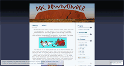 Desktop Screenshot of docdownunder.wordpress.com